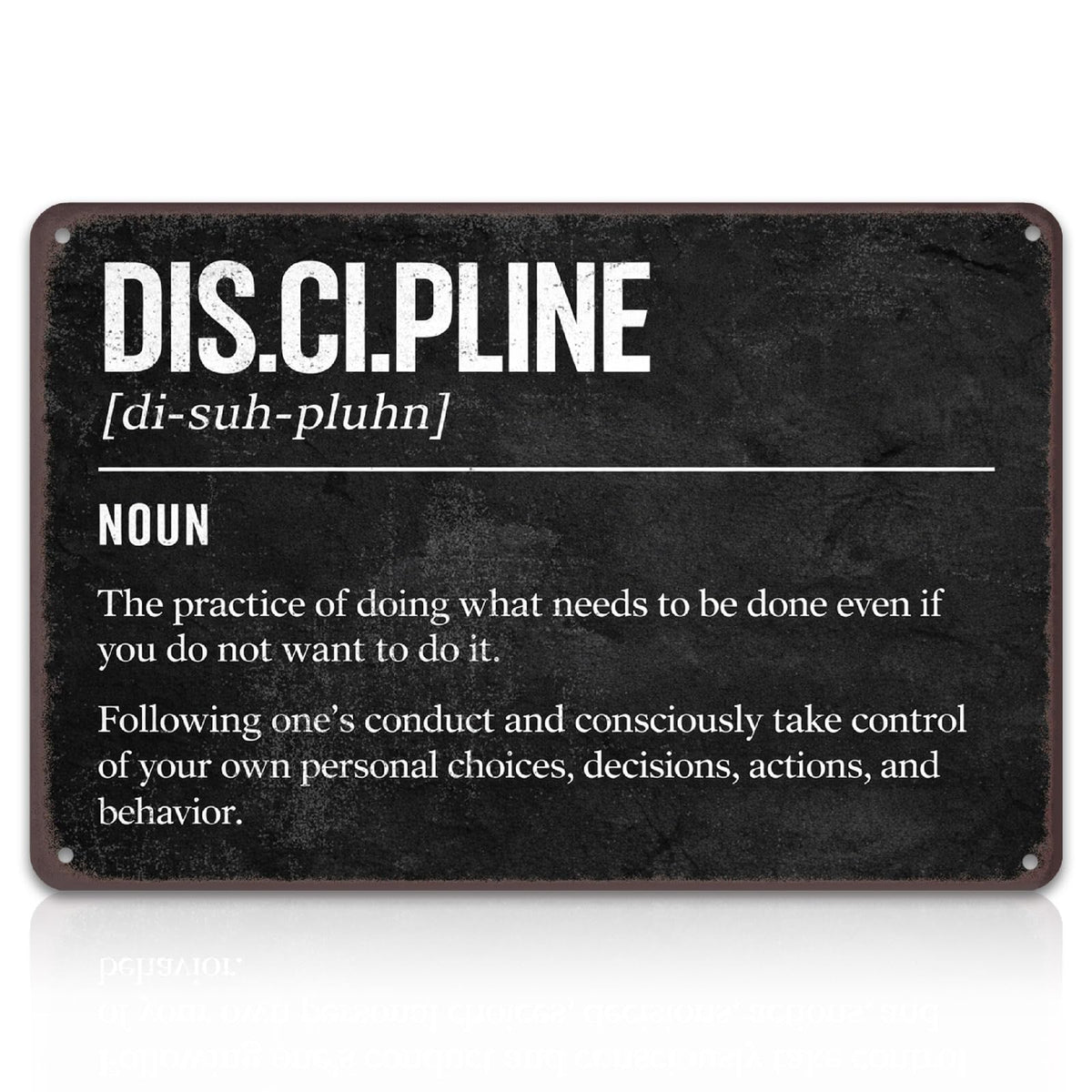 Difference Maker Metal Sign – 8x12 Inch Inspirational Wall Decor for Office & Classroom, Motivational Quote Tin Sign Appreciation Gift for Teacher, Coach, Manager