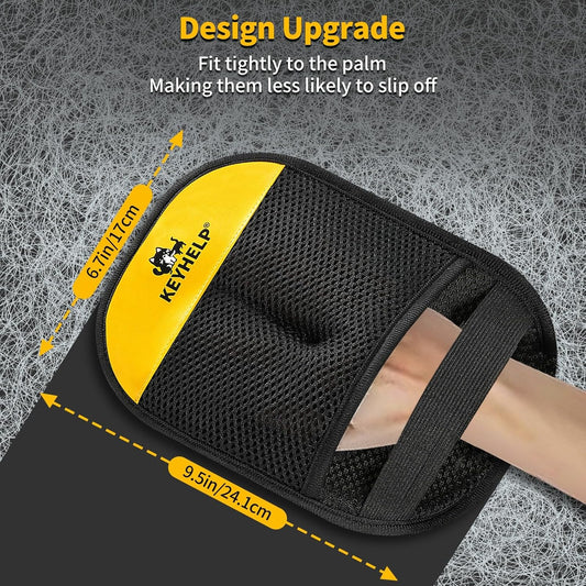 Pet Hair Removal Glove for Dogs & Cats, Newly Upgraded Reusable Electrostatic Pet Hair Glove, Magic Brush Pet Hair Remover Tool for Clothing, Couch, Carpet, Car Seat
