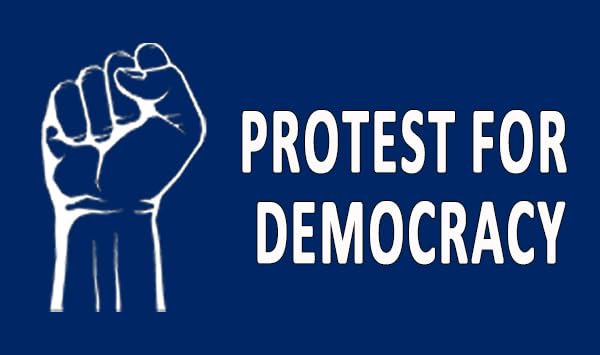 Statue of Liberty Resist Tin Sign,Social Security And Medicare Protest,Democracy Vintage Style Wall Decor for Home Kitchen Bar Room Garage 8 X 12 inches.