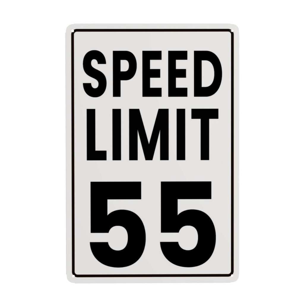 Speed Limit 2 Sign Retro Tin Sign Man Cave Garage Wall Decor 8 x 12 Inch