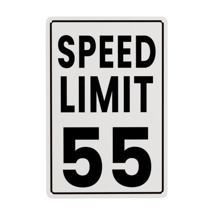 Speed Limit 2 Sign Retro Tin Sign Man Cave Garage Wall Decor 8 x 12 Inch