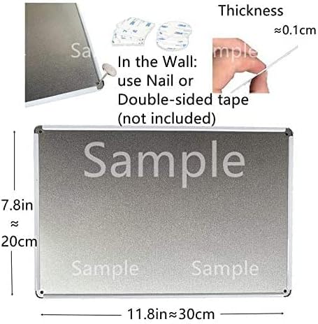 Tin Metal Wall Sign | The Beatles 8 x 12 in. | Art Poster Plaque for Decoration at Home Bar Room Garage Man Cave | Music Pop Rock (Set of 1)