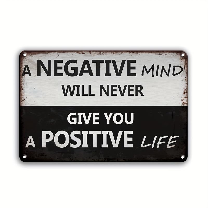 Vintage Metal Aluminum Sign Decor, 8"x12"Mentally Unstable and Not Fully Medicated Funny Sign, Keep Safe Distance Vintage Inspired Wall Poster for Man Cave,