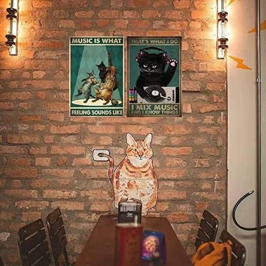 The mecca of Jazz Presents Coltrane John Quintet Poster Metal Sign Retro Home Decorative Vintage Tin Sign 8x12 inch