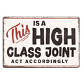 Funny English Teacher Gift Classroom Tin Sign English Writing Calss Wall Decor Language Grammar Metal Sign for Middle and High School ELA Classroom Study Room, 8x12 Inch