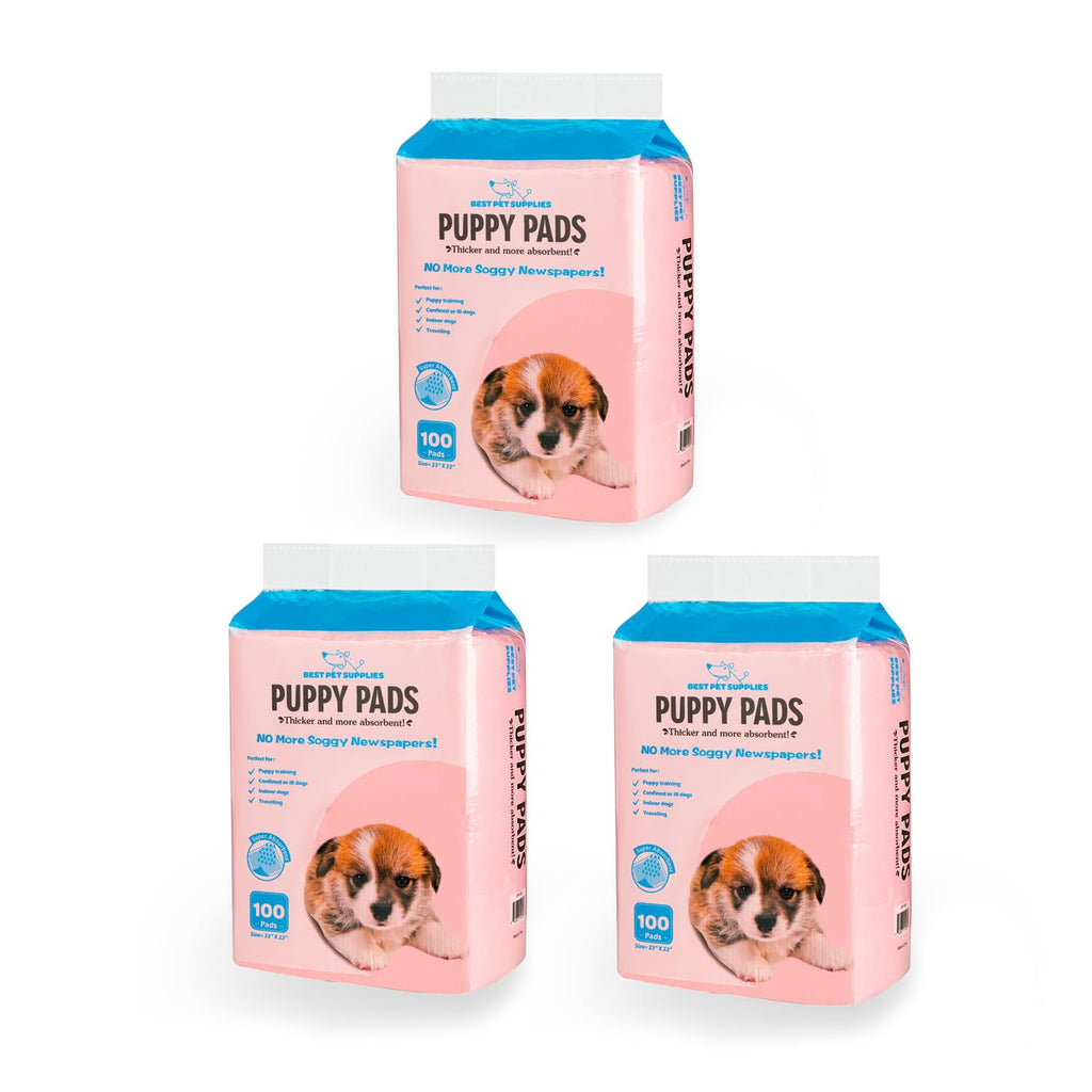 Best Pet Supplies XL (36 x 28 Inches) Puppy Pads 40 Count - Super Absorbent Dog Training Pads, Quick-Dry, Odor Control, Disposable Pee Pads, Leak-Proof Wee Wee Pads for Indoor Dogs – Baby Blue