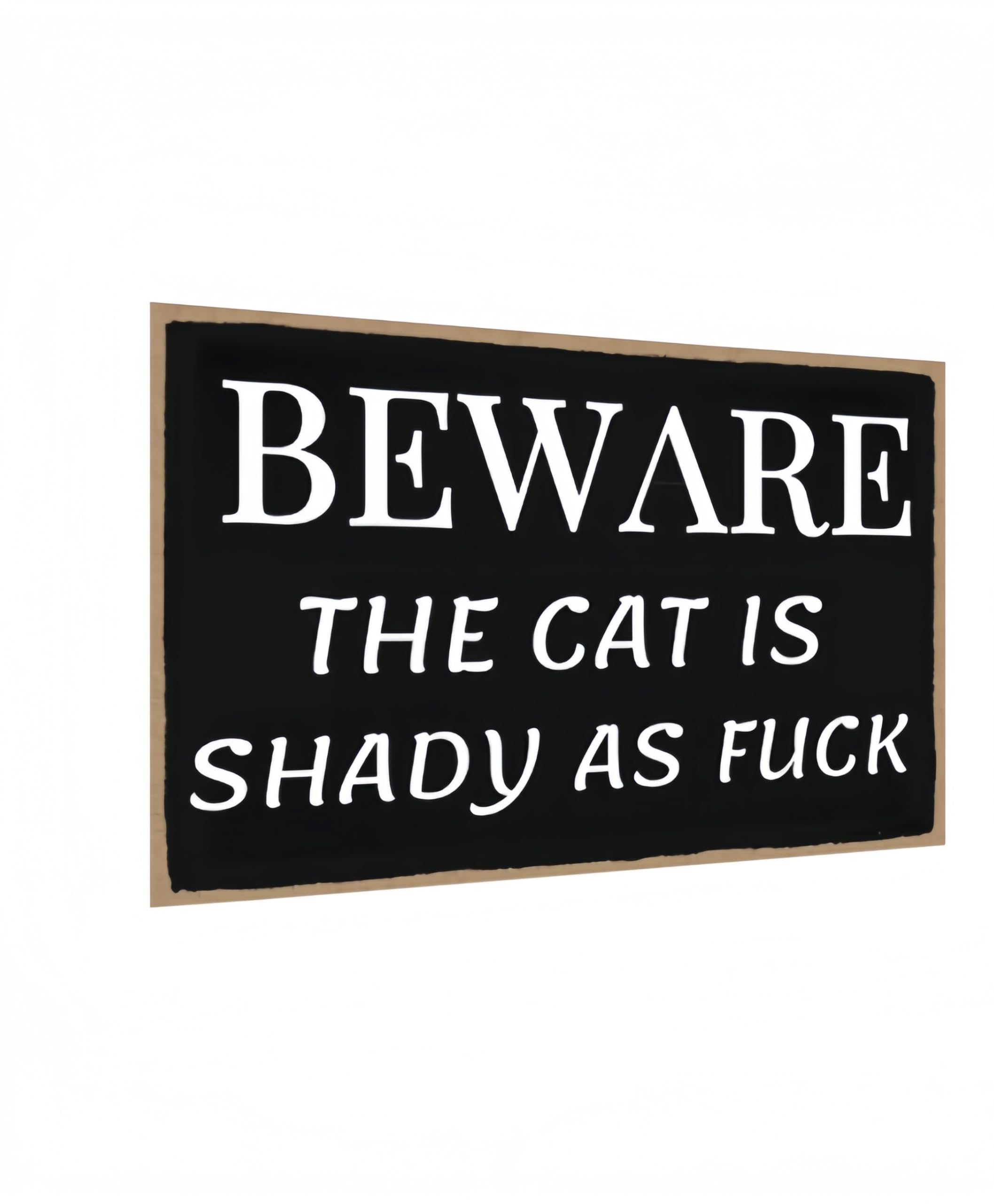 Golf Wall Decor Sign - Funny Tin Sign - Vintage Style Metal Plaque for the Man Den, Club, Bar or Sports Room, 8x12 Inch