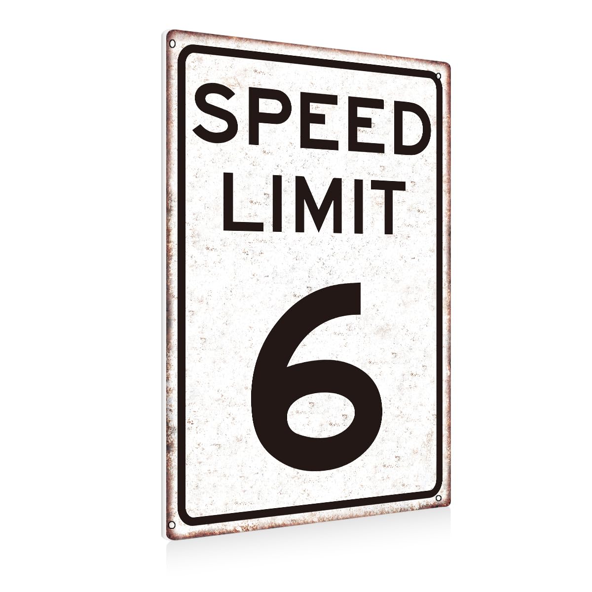 Race Car Birthday Sign，Boys Gifts Retro Tin Signs Speed Limit 5 Sign for Boys Room Man Cave Garage Cars Themed Room Bedroom Vintage Style Decor 8 x 12 Inch