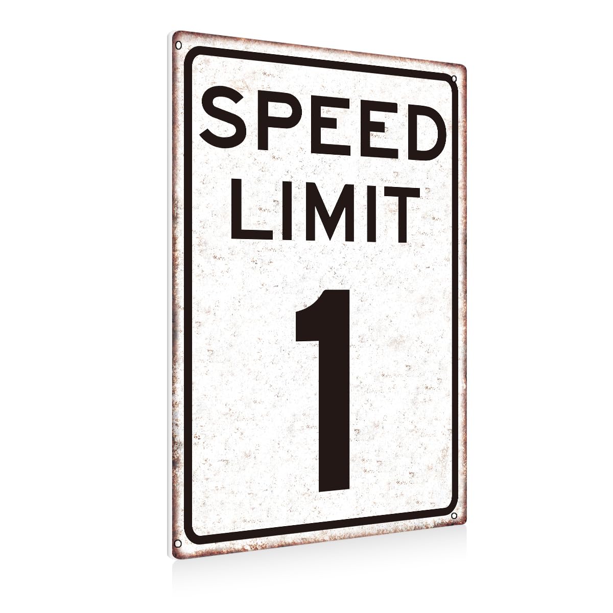 Race Car Birthday Sign，Boys Gifts Retro Tin Signs Speed Limit 5 Sign for Boys Room Man Cave Garage Cars Themed Room Bedroom Vintage Style Decor 8 x 12 Inch