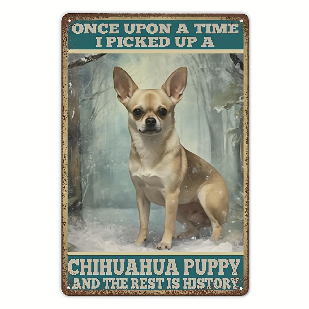 Vintage Metal Tin Sign "Wash Your Paws" - Rustic Dog Themed Artwork, Iron Wall Decor for Home, Gym, Cafe, Garage, Bathroom - Pet-Friendly Decorative Sign, 12x8 Inches