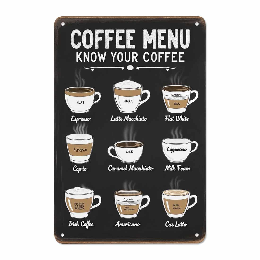 AOYEGO Bacon Tin Sign,Delicious Food Meat Vintage Metal Tin Signs for Cafes Bars Pubs Shop Wall Decorative Funny Retro Signs for Men Women 8x12 Inch