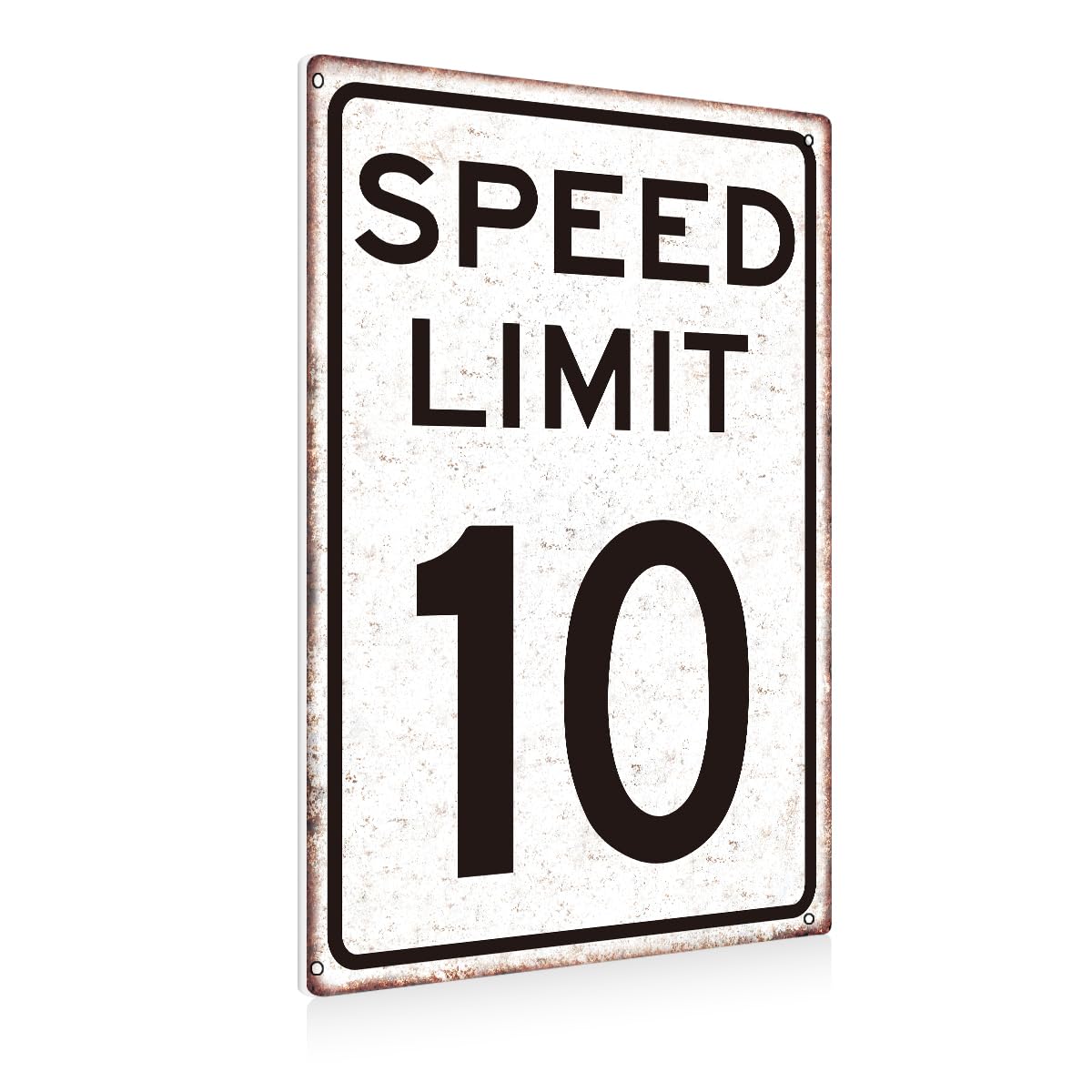 Race Car Birthday Sign，Boys Gifts Retro Tin Signs Speed Limit 5 Sign for Boys Room Man Cave Garage Cars Themed Room Bedroom Vintage Style Decor 8 x 12 Inch