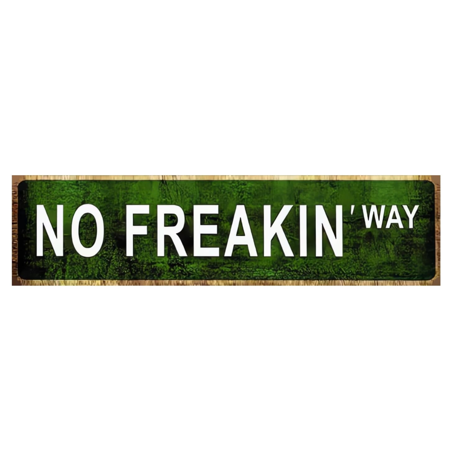 Vintage Metal Sign for Man Cave 12x8 Inch Aluminum - Retro Tin Signs for Man Cave Decor, Funny Wall Art for Garage Gifts for Him