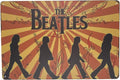 Tin Metal Wall Sign | The Beatles 8 x 12 in. | Art Poster Plaque for Decoration at Home Bar Room Garage Man Cave | Music Pop Rock (Set of 1)