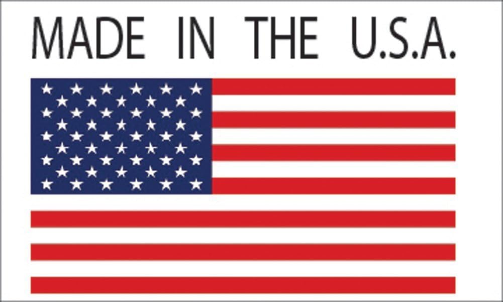 Rogue River Tactical USA American Flag Metal Tin Sign, 12x8 Inch, Wall Decor Man Cave Bar US United States Rustic