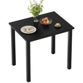 Need Dining Table Small Computer Desk for Home&Office- 31.5" Length Small Writing Desk Gaming Desk Students Laptop Use, Black Desktop & Black Frame AC3CB(80 * 60)