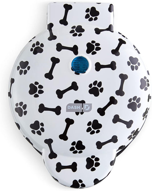 Dash Express Dog Treat Maker - DIY Bone-Shaped Treats - Personalized Dog Gifts - Easy to Clean - 8 Bones, White