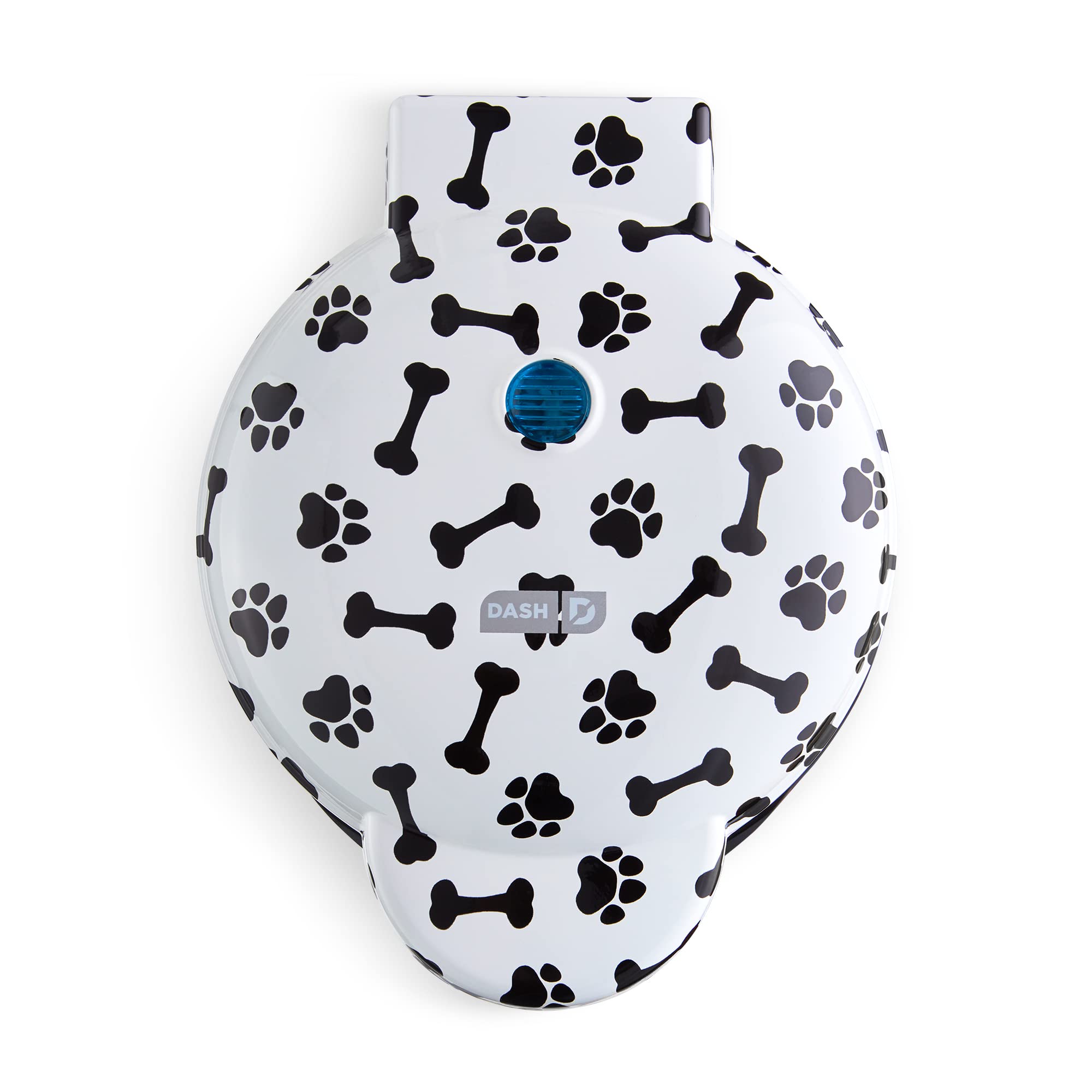 Dash Express Dog Treat Maker - DIY Bone-Shaped Treats - Personalized Dog Gifts - Easy to Clean - 8 Bones, White