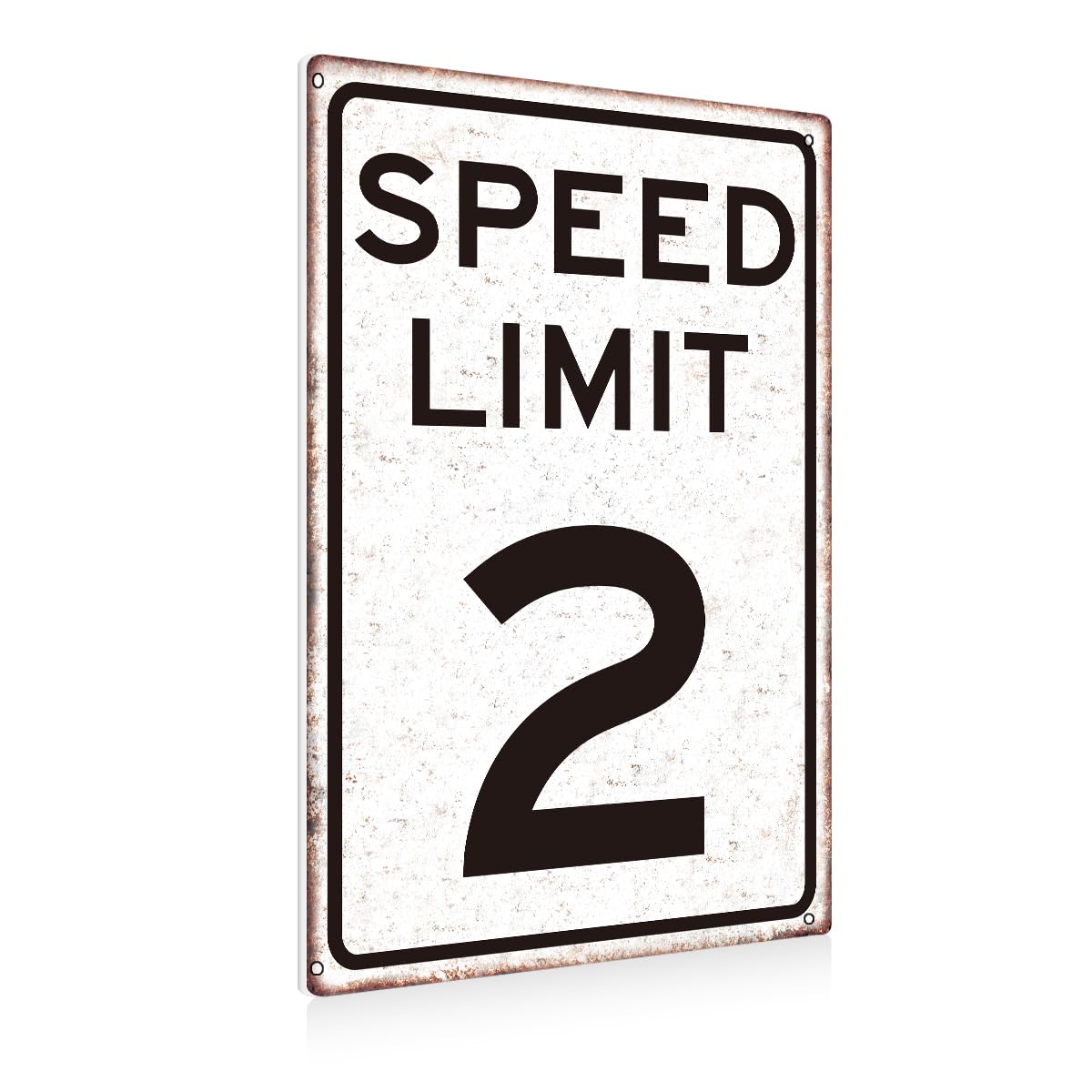 Race Car Birthday Sign，Boys Gifts Retro Tin Signs Speed Limit 5 Sign for Boys Room Man Cave Garage Cars Themed Room Bedroom Vintage Style Decor 8 x 12 Inch