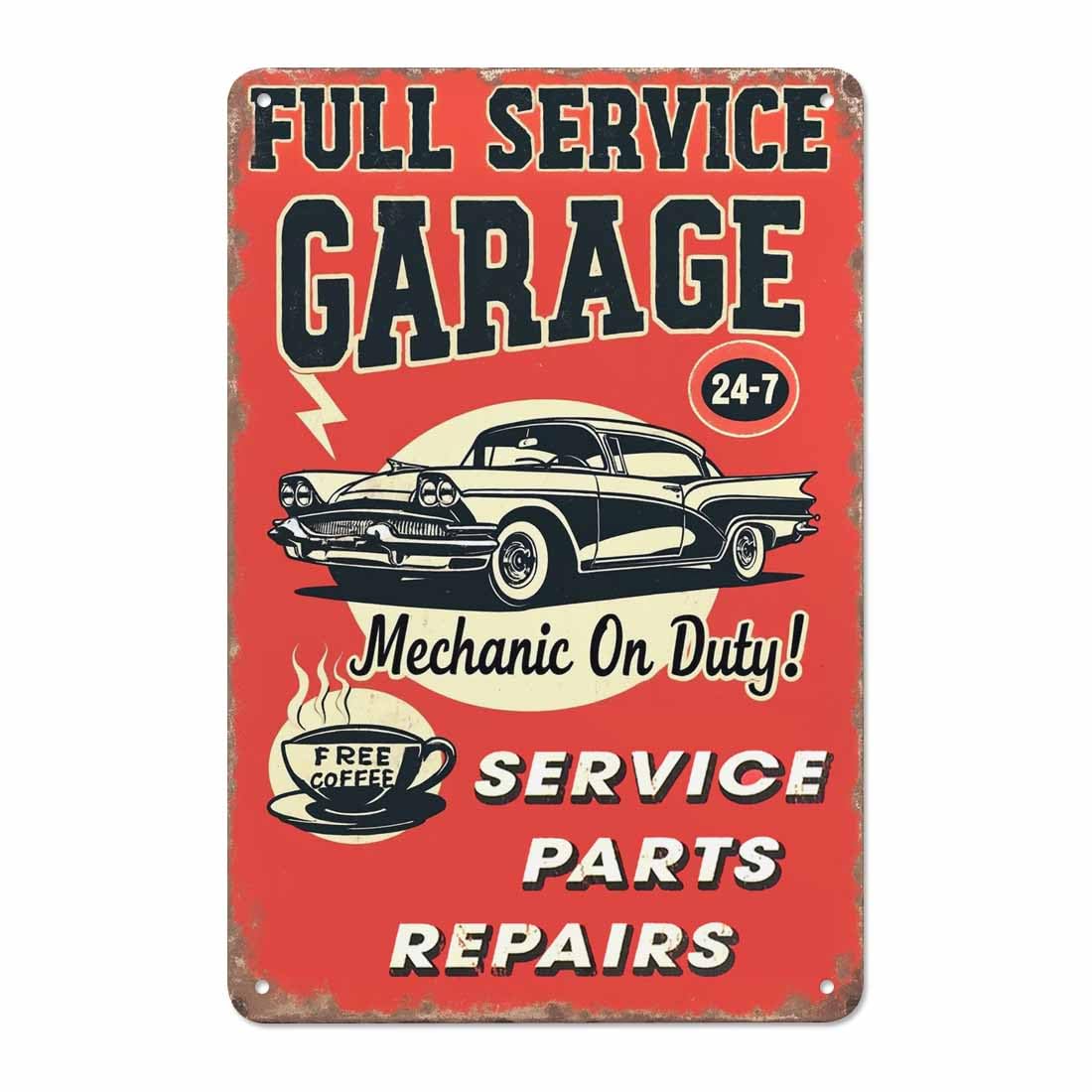 AOYEGO Route 66 Tin Sign,Gold Plaque On The Retro Wooden with Letter Vintage Metal Tin Signs for Cafes Bars Pubs Shop Wall Decorative Funny Retro Signs for Men Women 8x12 Inch