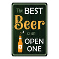 Drink Good Beer With Good Friends Sign Beer Tin Signs Bar Signs For Home Bar Wall Good Friends And Good Beer Are Always Hanging Sign Man Cave Decor 8x12 Inch
