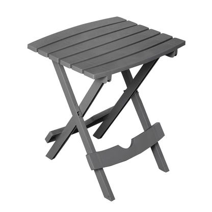 Adams Quik-Fold® Side Table - Gray