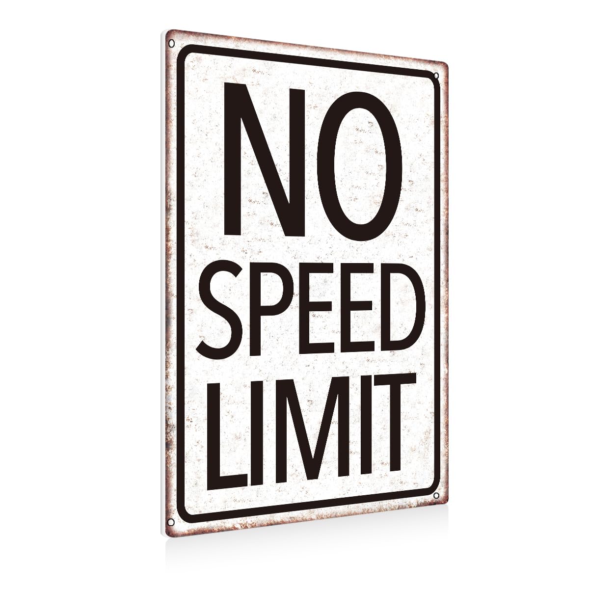 Race Car Birthday Sign，Boys Gifts Retro Tin Signs Speed Limit 5 Sign for Boys Room Man Cave Garage Cars Themed Room Bedroom Vintage Style Decor 8 x 12 Inch