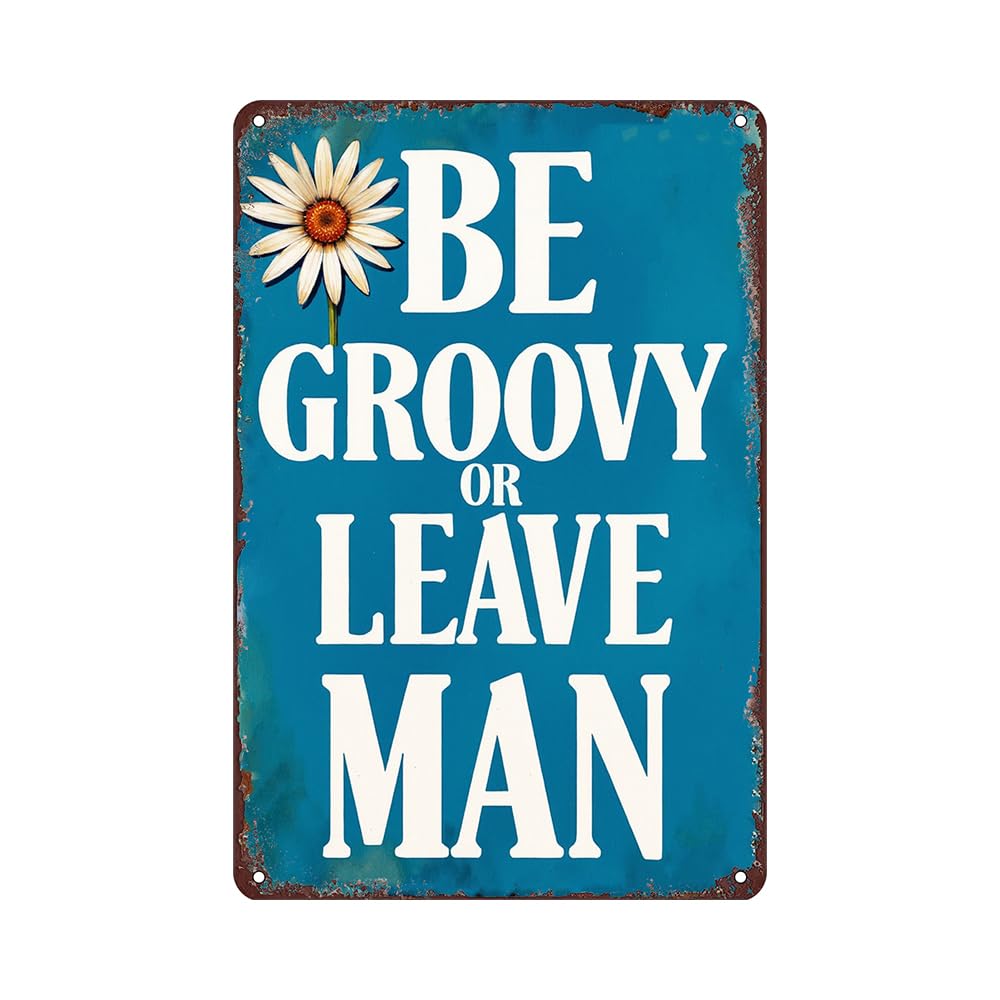 Gardening Humor Tin Sign Wall Decor - 12x8 Inch Metal Vintage Farmhouse Wall Art for Garden Shed, Patio, Greenhouse, Funny Gift for Vegetable Growers