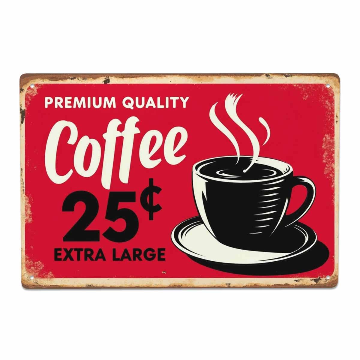 AOYEGO Auto Parts Tin Sign,Car and Lettering On Yellow Background Vintage Metal Tin Signs for Cafes Bars Pubs Shop Wall Decorative Funny Retro Signs for Men Women 8x12 Inch