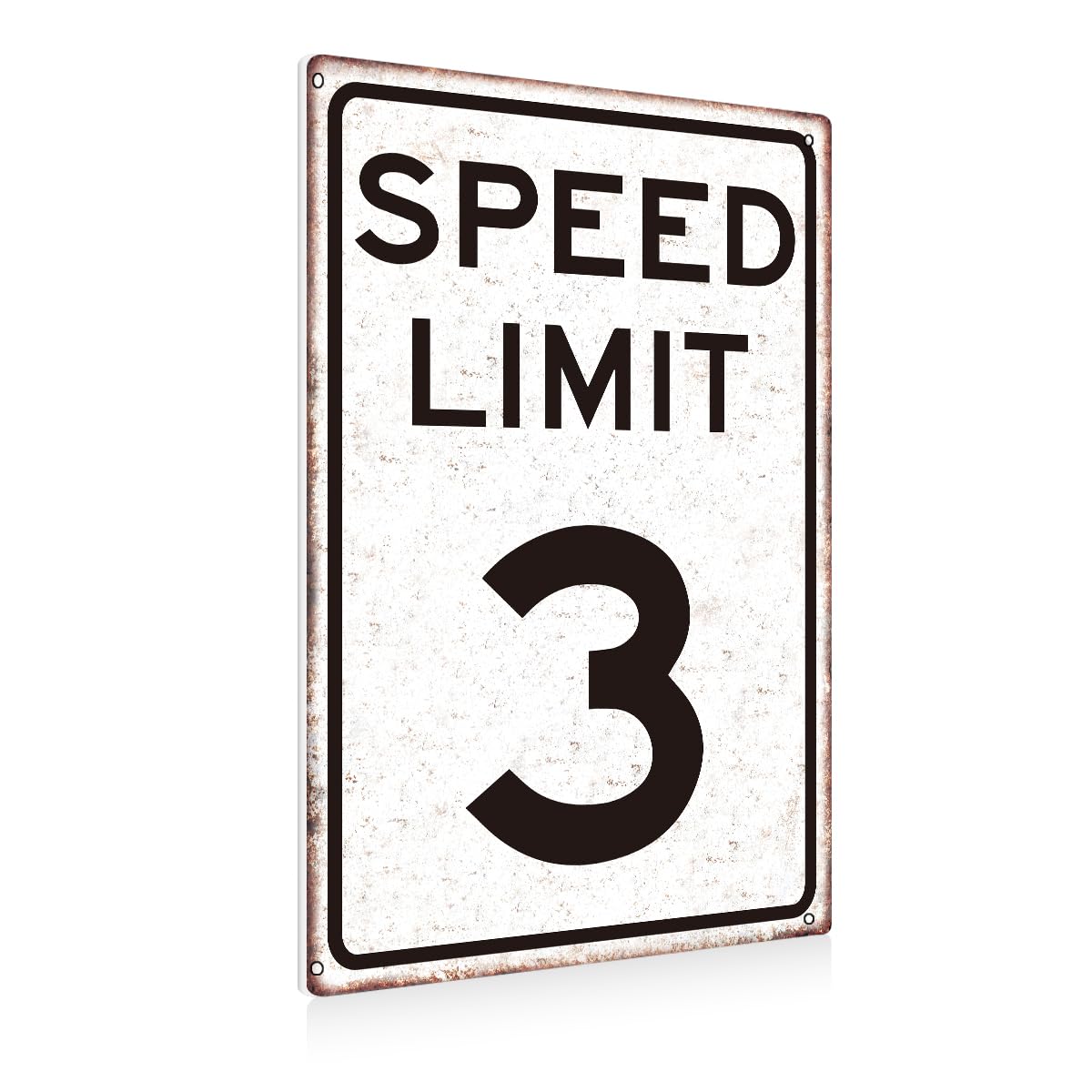 Race Car Birthday Sign，Boys Gifts Retro Tin Signs Speed Limit 5 Sign for Boys Room Man Cave Garage Cars Themed Room Bedroom Vintage Style Decor 8 x 12 Inch