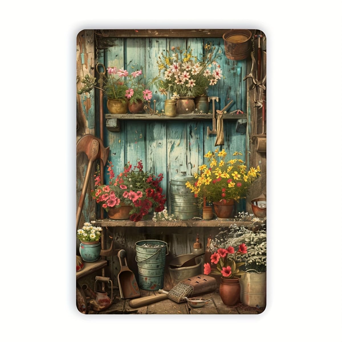 Vintage Candy Land Train Ticket Metal Sign, 12x8 Inch Wall Hanging Decorative Plaque, Retro Multipurpose Art for Home,Sweet Dessert Themed Tin Sign for Room Decoration - 1pc