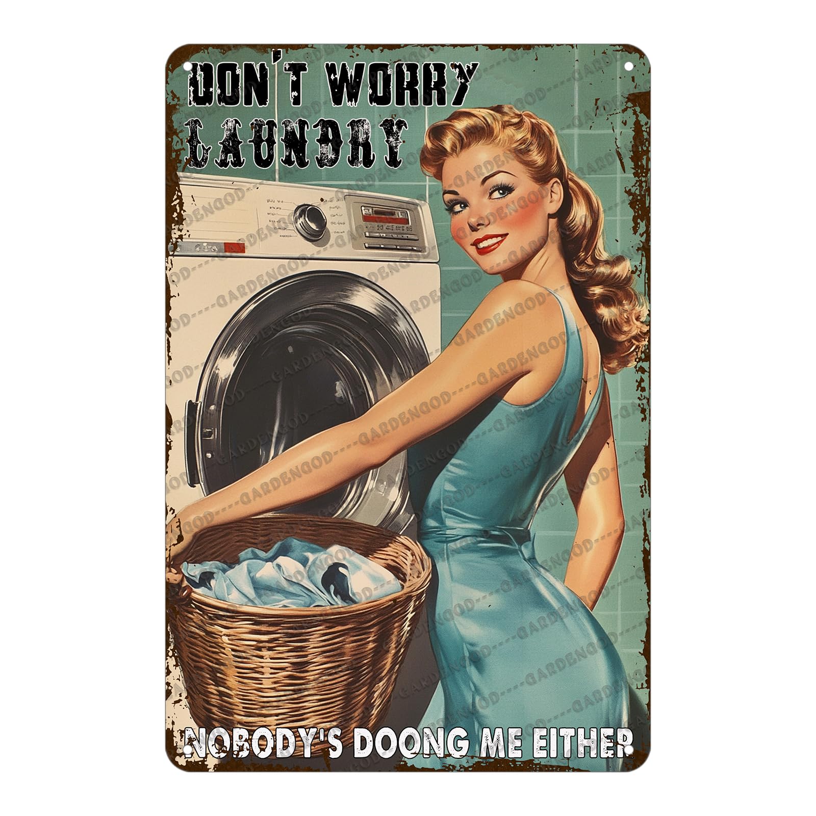 Mermaid Tin Sign And I Think To Myself What A Wonderful World Poster Home Decor Funny Home Decor Cave Bar Wall Decor 12x8 Inch