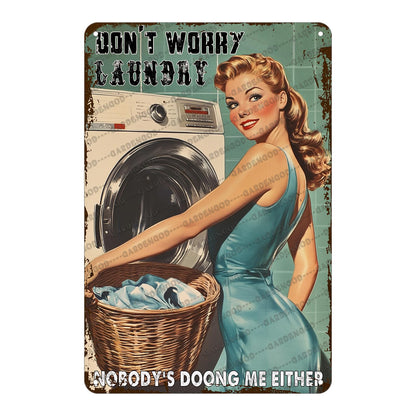 Mermaid Tin Sign And I Think To Myself What A Wonderful World Poster Home Decor Funny Home Decor Cave Bar Wall Decor 12x8 Inch