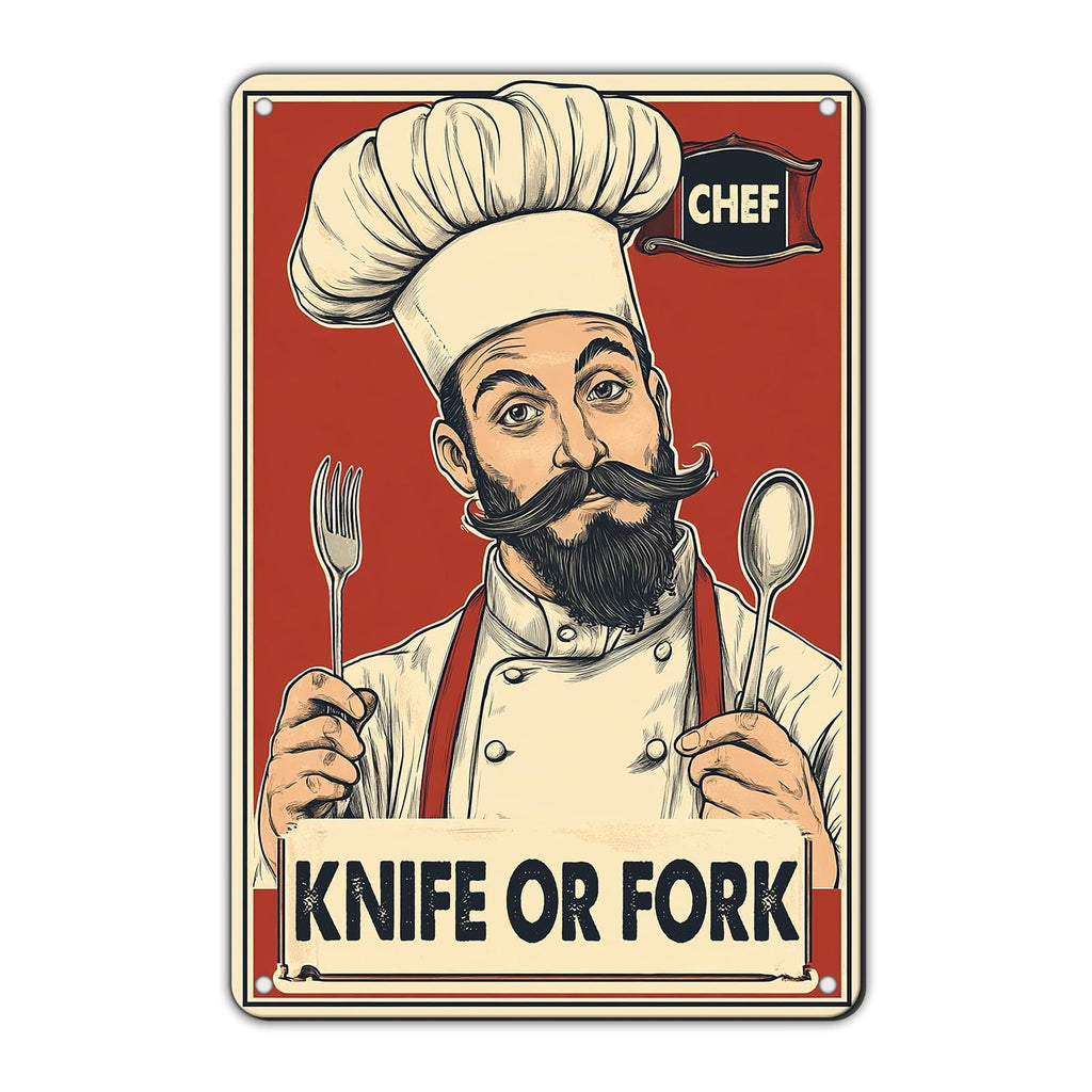 Dad's BBQ Metal Tin Sign BBQ Retro Metal Tin Sign Home Kitchen Wall Decor 12x8 Inch Funny Plaque