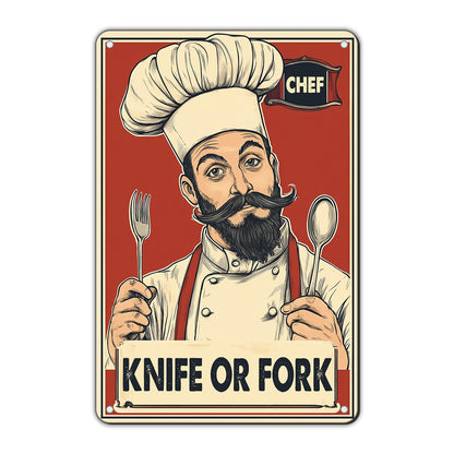 Dad's BBQ Metal Tin Sign BBQ Retro Metal Tin Sign Home Kitchen Wall Decor 12x8 Inch Funny Plaque