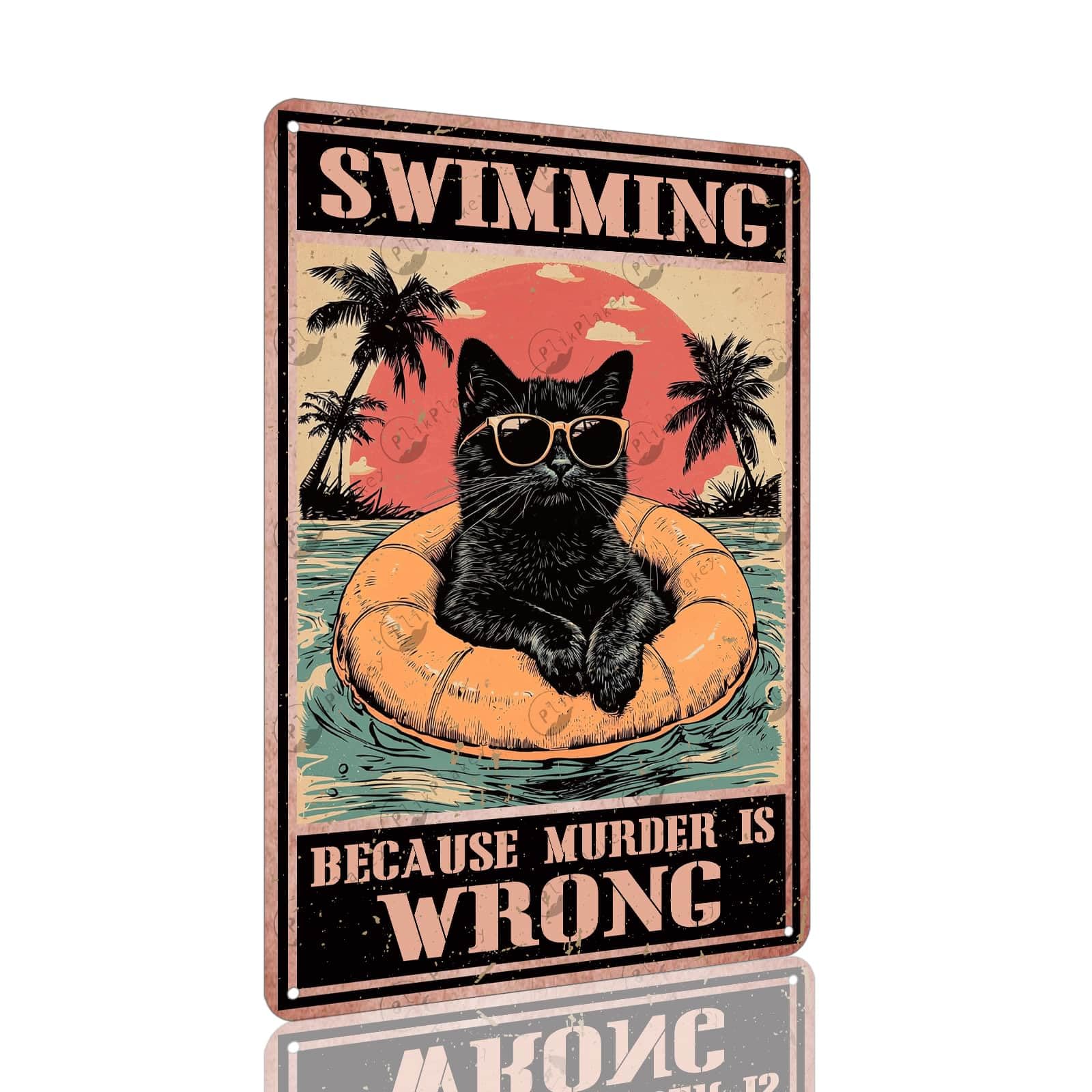 Vintage Sea Turtle Metal Sign Get Naked Unless You Are Just Visiting Don'T Make It Weird Fun Wall Decor for Home Beach Theme Bathroom Parlor Tin Plaque 12x8 Inch
