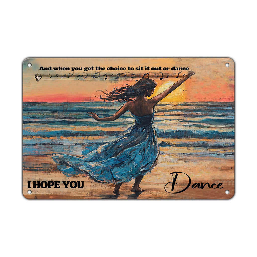 Beach Metal Sign Some Girls Are Just Born With The Beach In Their Souls Tin Sign Home Bar Pub 8x12 Inch Wall Decor