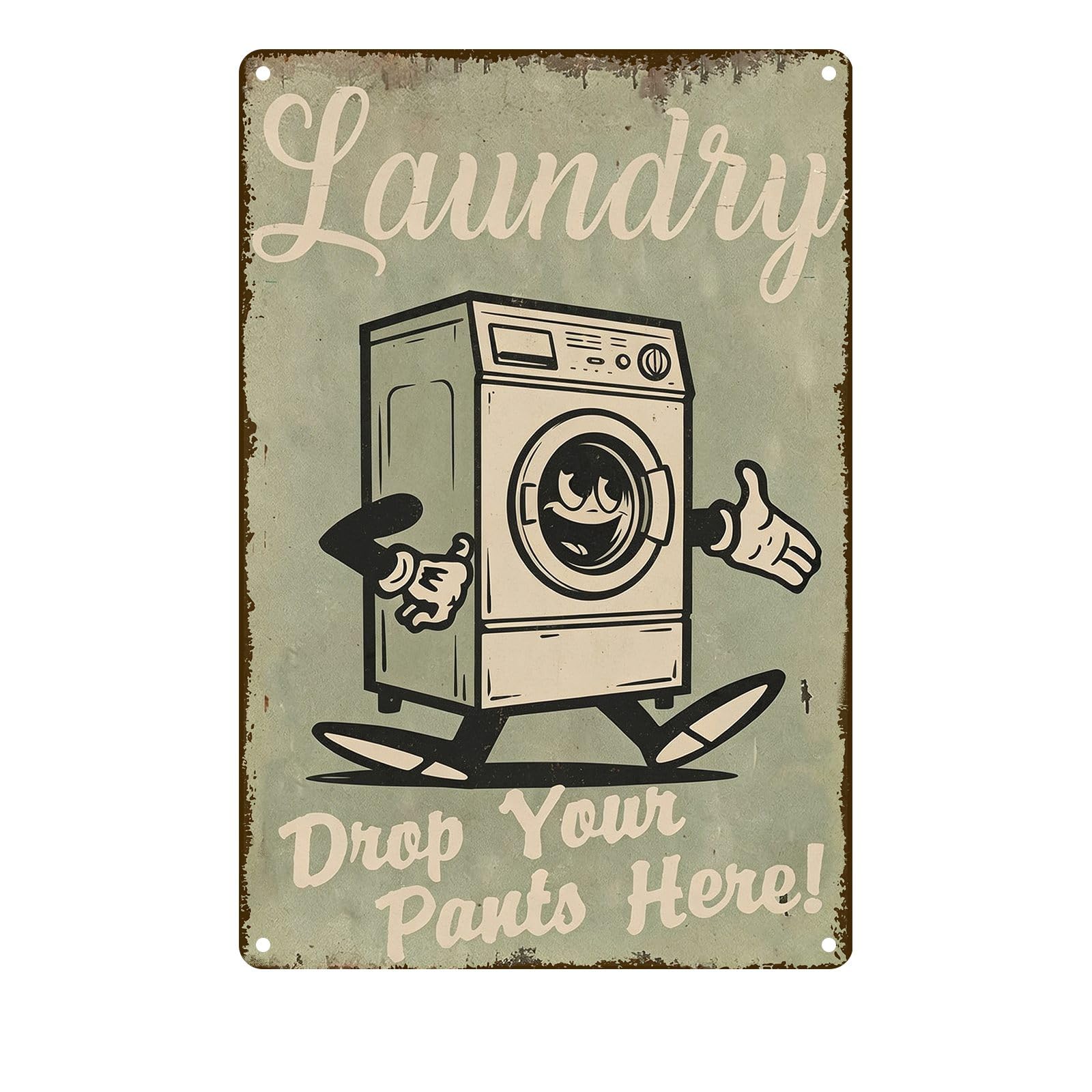 Laundry Metal Tin Sign Laundry Room Wall Decor Fresh Linens Breezy Days Signs Retro Posters for Bathroom Home Bedroom Laundromat Garden 8x12inch