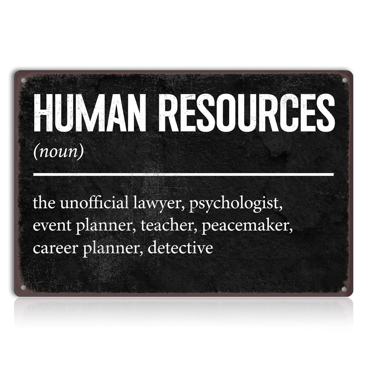 Difference Maker Metal Sign – 8x12 Inch Inspirational Wall Decor for Office & Classroom, Motivational Quote Tin Sign Appreciation Gift for Teacher, Coach, Manager