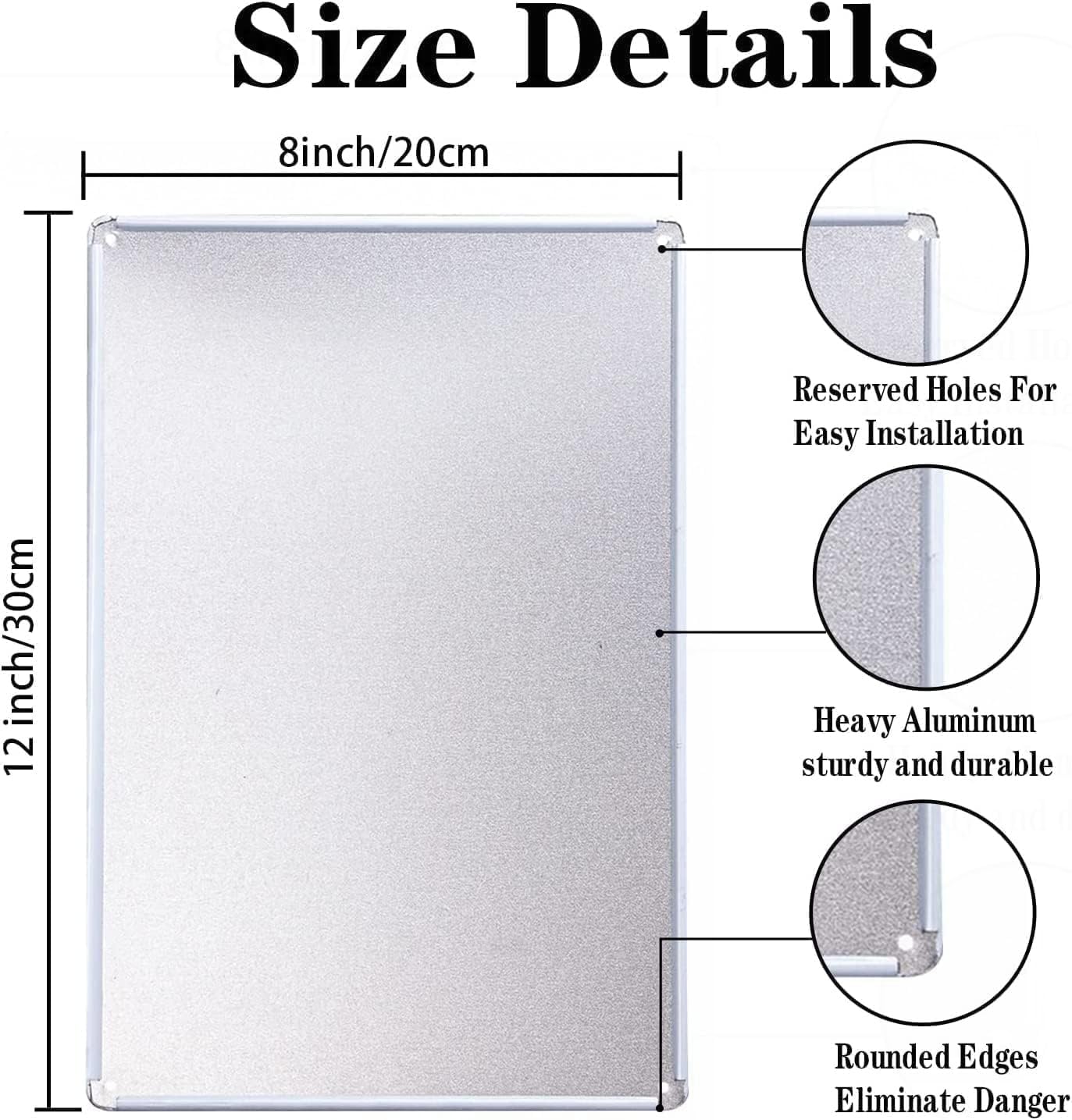 DKLOWK Lewd Sexy Tits Thighs Ass Butt Hot Hentai Anime Girl Poster Metal Sign Decor - 8 x 12inch Bar Pub Garage Man Cave Wall Art, White