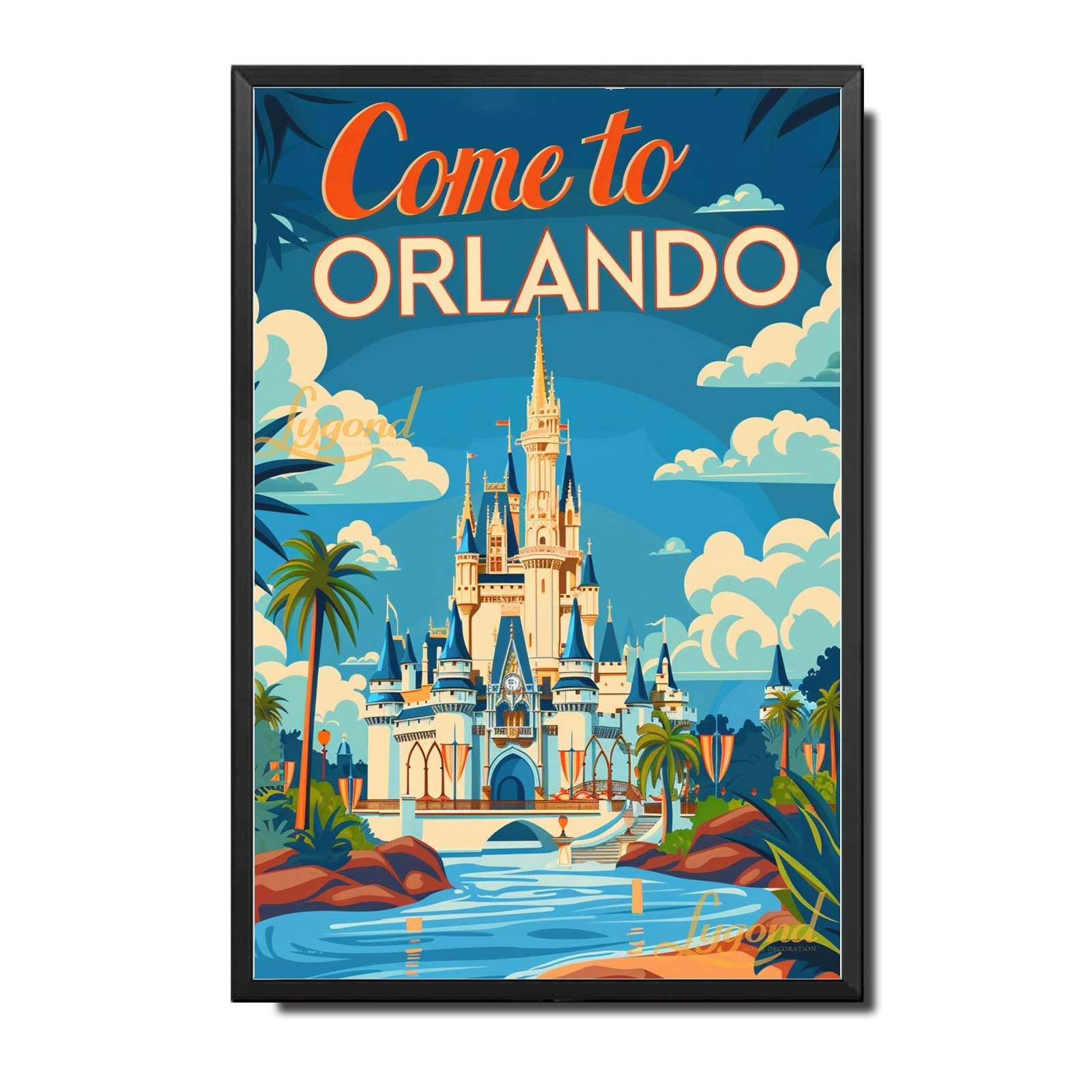 Lygond Metal Sign Tin Sign Vintage Wall Art Come to Chicago Travel Greenhouse Decor for Gift 8×12 Inches