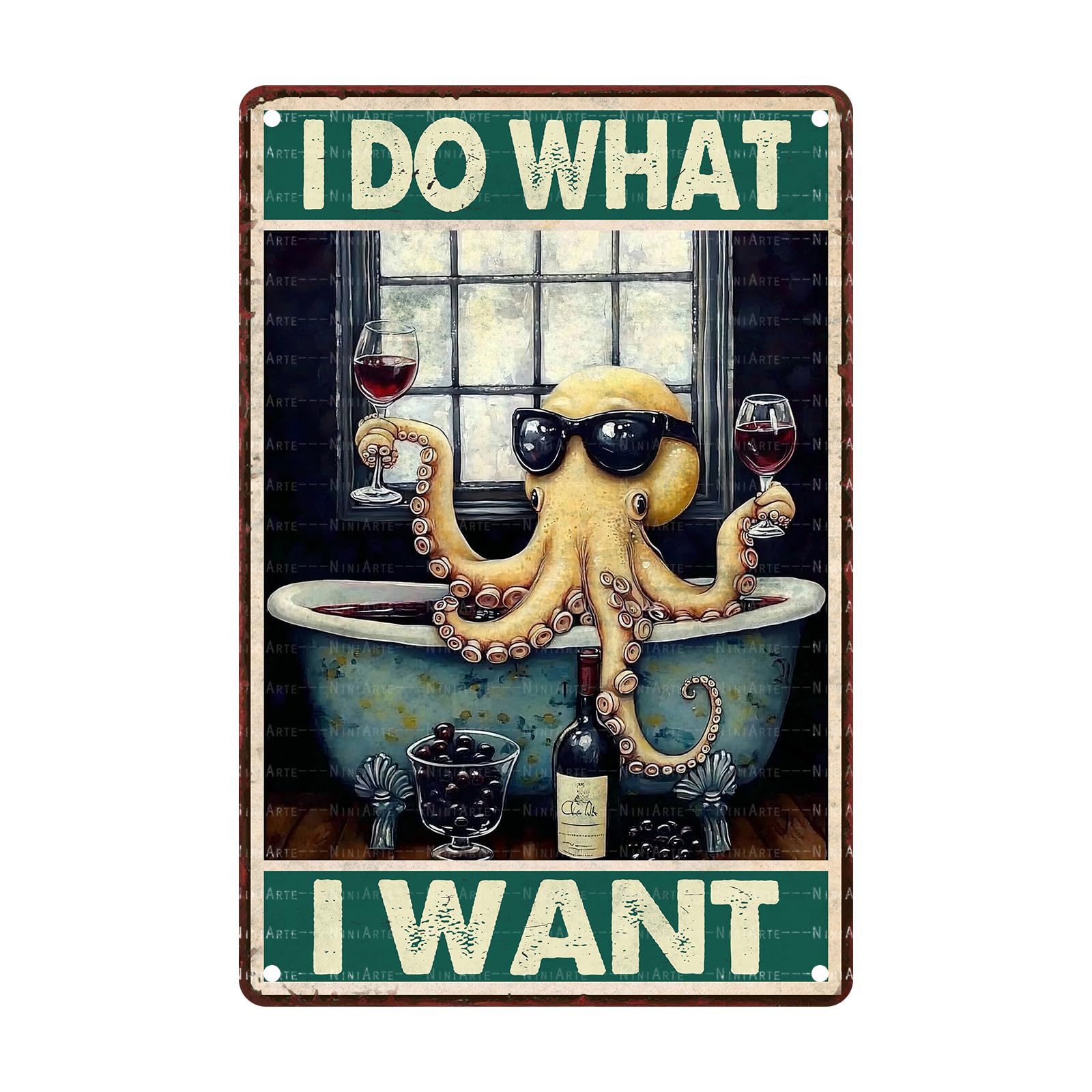 Pin Up Girl Fishing Metal Tin Sign The Way to A Man's Heart Through His Fly Vintage Sign for Wall Art Decor for Home Angler Wall Decor Cafes Lake House Seascape Decor 8X12Inch
