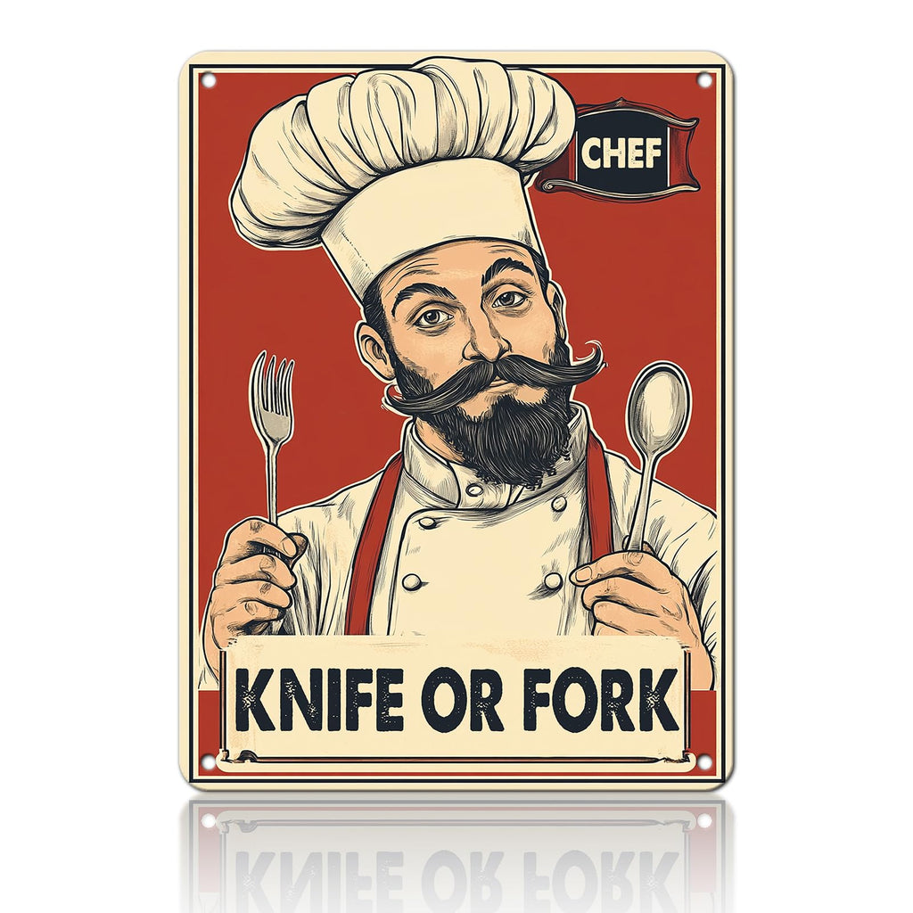 Dad's BBQ Metal Tin Sign BBQ Retro Metal Tin Sign Home Kitchen Wall Decor 12x8 Inch Funny Plaque