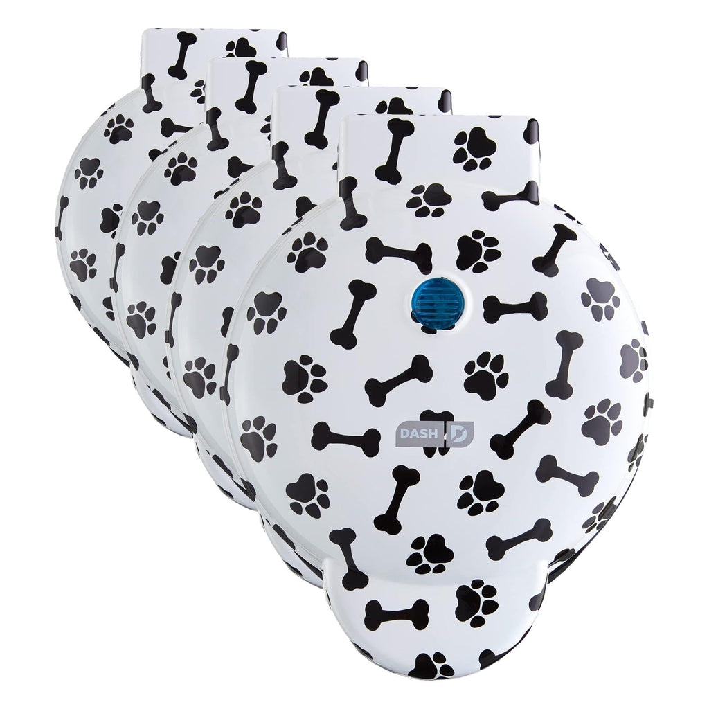 Dash Express Dog Treat Maker - DIY Bone-Shaped Treats - Personalized Dog Gifts - Easy to Clean - 8 Bones, White