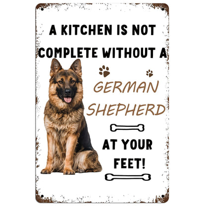 Funny Shih Tzu Dog Bathroom Metal Signs, Shih Tzu Lovers Gifts Tin Sin, Dog Lover Mom Dad Gifts Metal Wall Decor for Bathroom Washroom Restroom Toilet Decoration, 8x12 Inch