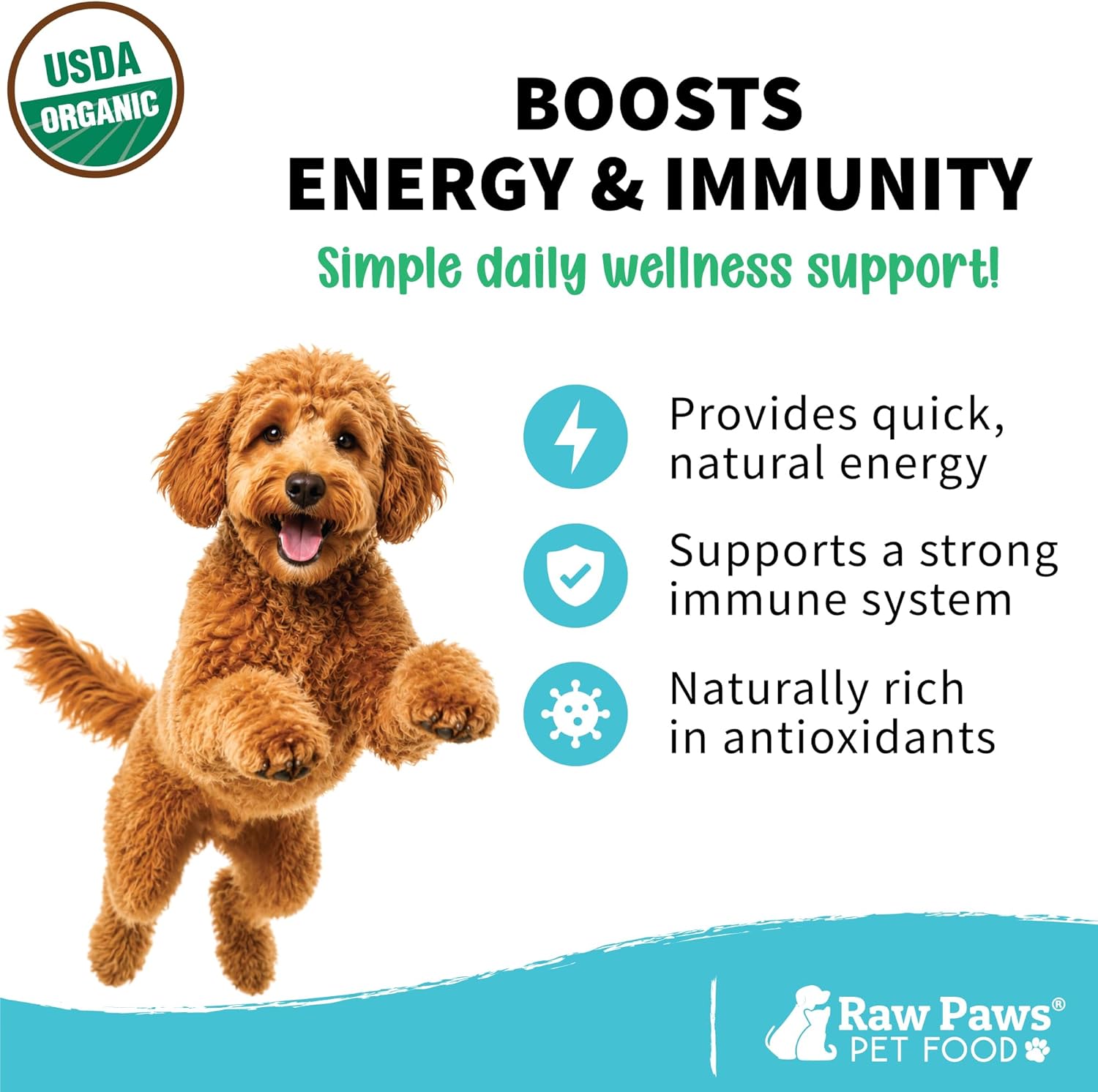 Raw Paws Virgin Organic Coconut Oil for Dogs & Cats (4-oz) - Skin & Coat | Dry Nose & Paw Balm - Itchy Skin Support - Hot Spot Care - Cat Hairball Support - Edible Pet Supplement