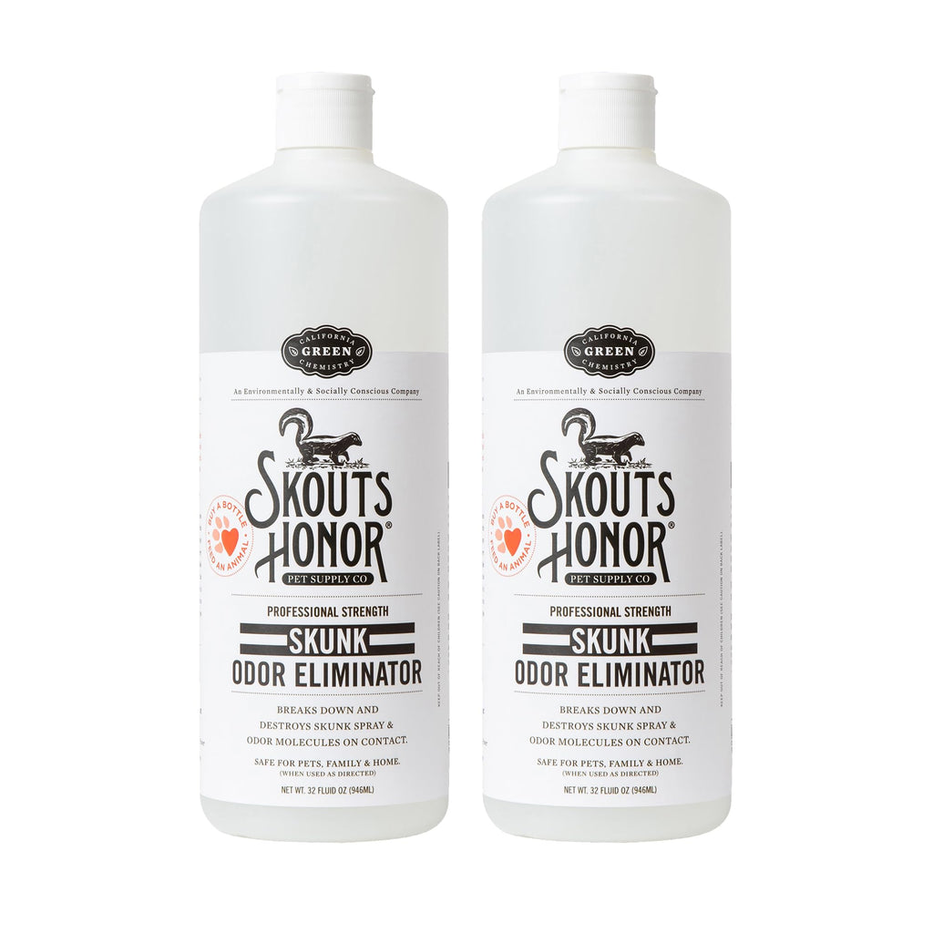 Skout's Honor Odor Eliminator - Plant-Powered Deodorizer for Offensive Pet Odors, Destroys Molecules On Contact - Biodegradable, Eco-Friendly, No Residue, 35 oz