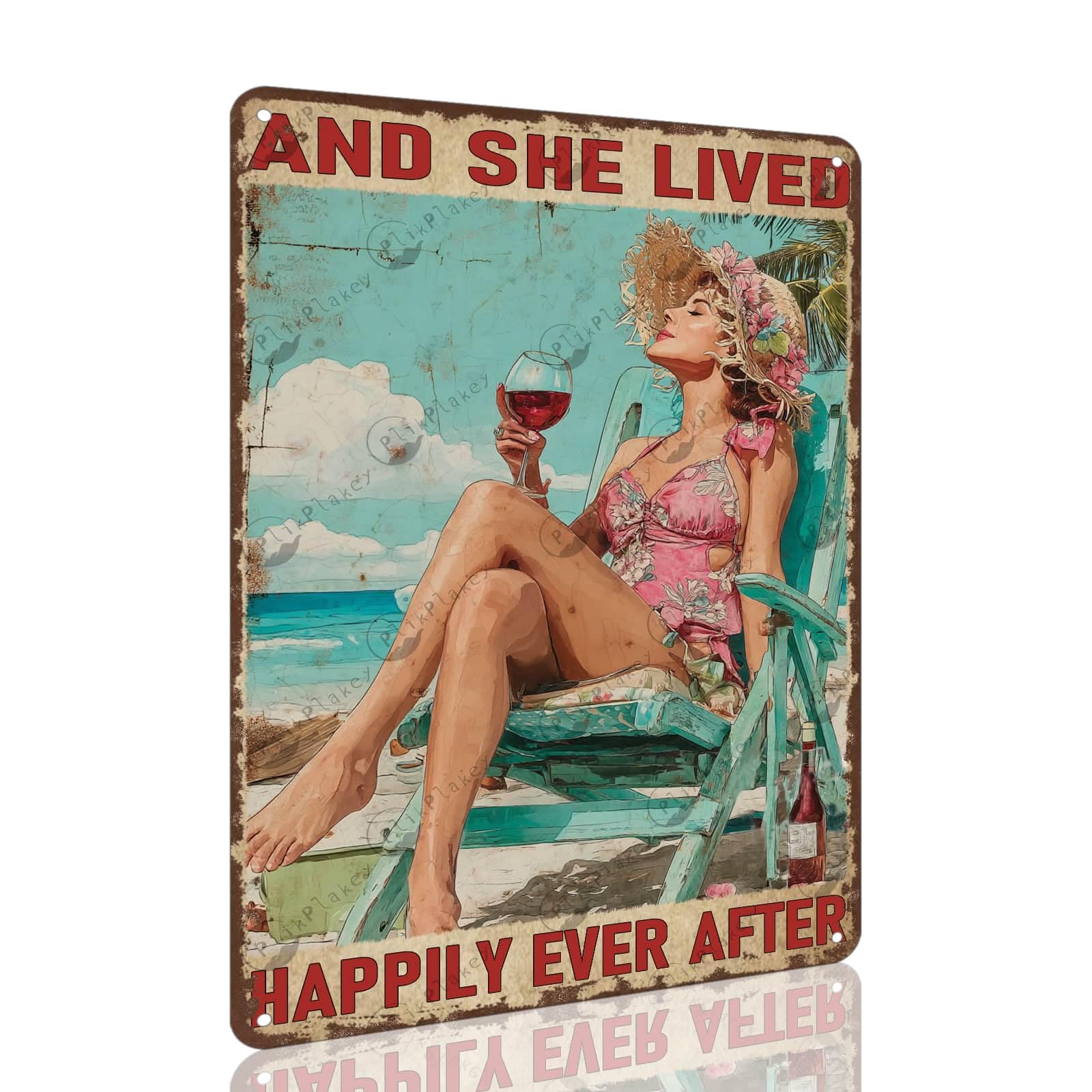 Vintage Sea Turtle Metal Sign Get Naked Unless You Are Just Visiting Don'T Make It Weird Fun Wall Decor for Home Beach Theme Bathroom Parlor Tin Plaque 12x8 Inch
