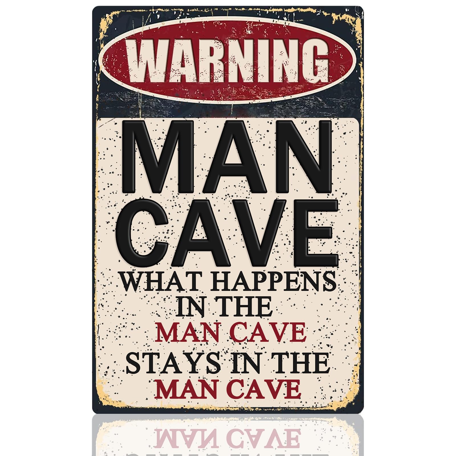 Funny Garage Signs Man Cave Decor For Men Vintage Metal Tin Sign Gifts For Man Cave No Trespassing Sign Warning Due To The Rising Cost Of Ammunition Sign Wall Decor For Home Bar 12 X 8 Inches