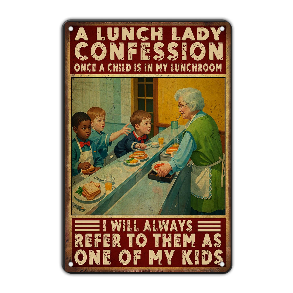 Dad's BBQ Metal Tin Sign BBQ Retro Metal Tin Sign Home Kitchen Wall Decor 12x8 Inch Funny Plaque
